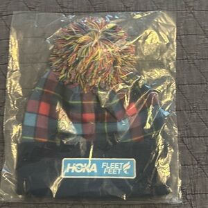 Hoka Winter Pom Beanie Hat